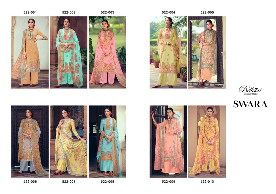 Swara Jam Cotton Dress Material Catalogue Set Swara Jam Cotton Dress Material Catalogue Set