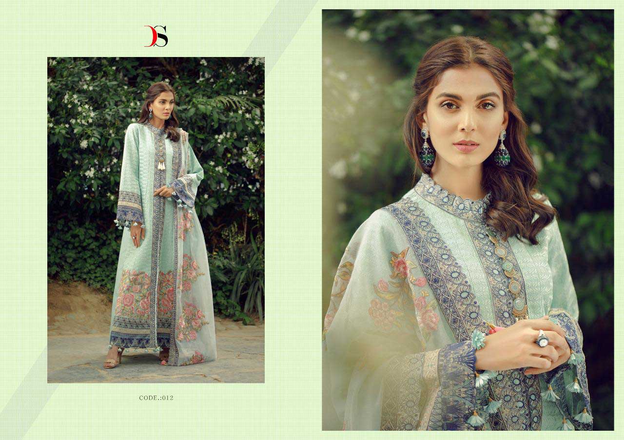 Deepsy Zarquash Embroidered Karachi Dress Material Deepsy Zarquash Embroidered Karachi Dress Material