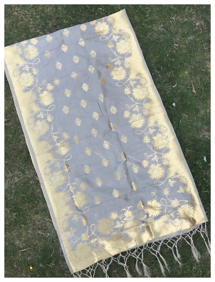 Silk Banarasi Zari Work Dupatta Suppliers for Dress Material Silk Banarasi Zari Work Dupatta Suppliers for Dress Material