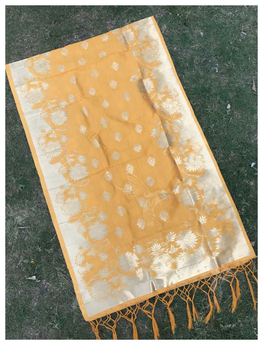 Silk Banarasi Zari Work Dupatta Suppliers for Dress Material Silk Banarasi Zari Work Dupatta Suppliers for Dress Material