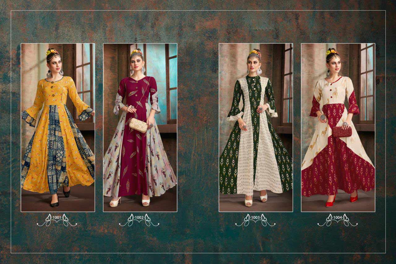 Aaisha Riya Designer Foil Print Wholesale Kurti Aaisha Riya Designer Foil Print Wholesale Kurti