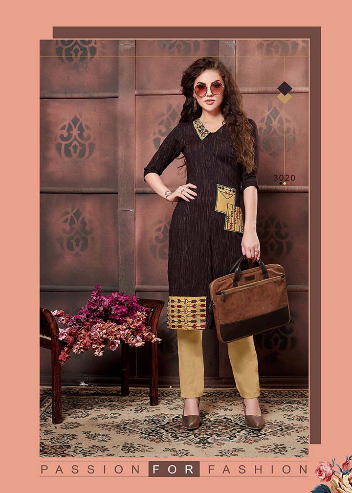Dehliz Trends Aangi Pant Style Kurti Sets Dehliz Trends Aangi Pant Style Kurti Sets