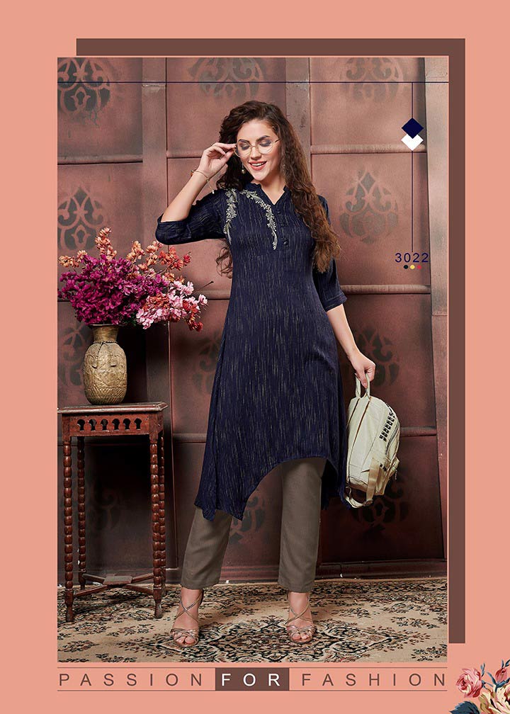 Dehliz Trends Aangi Pant Style Kurti Sets Dehliz Trends Aangi Pant Style Kurti Sets