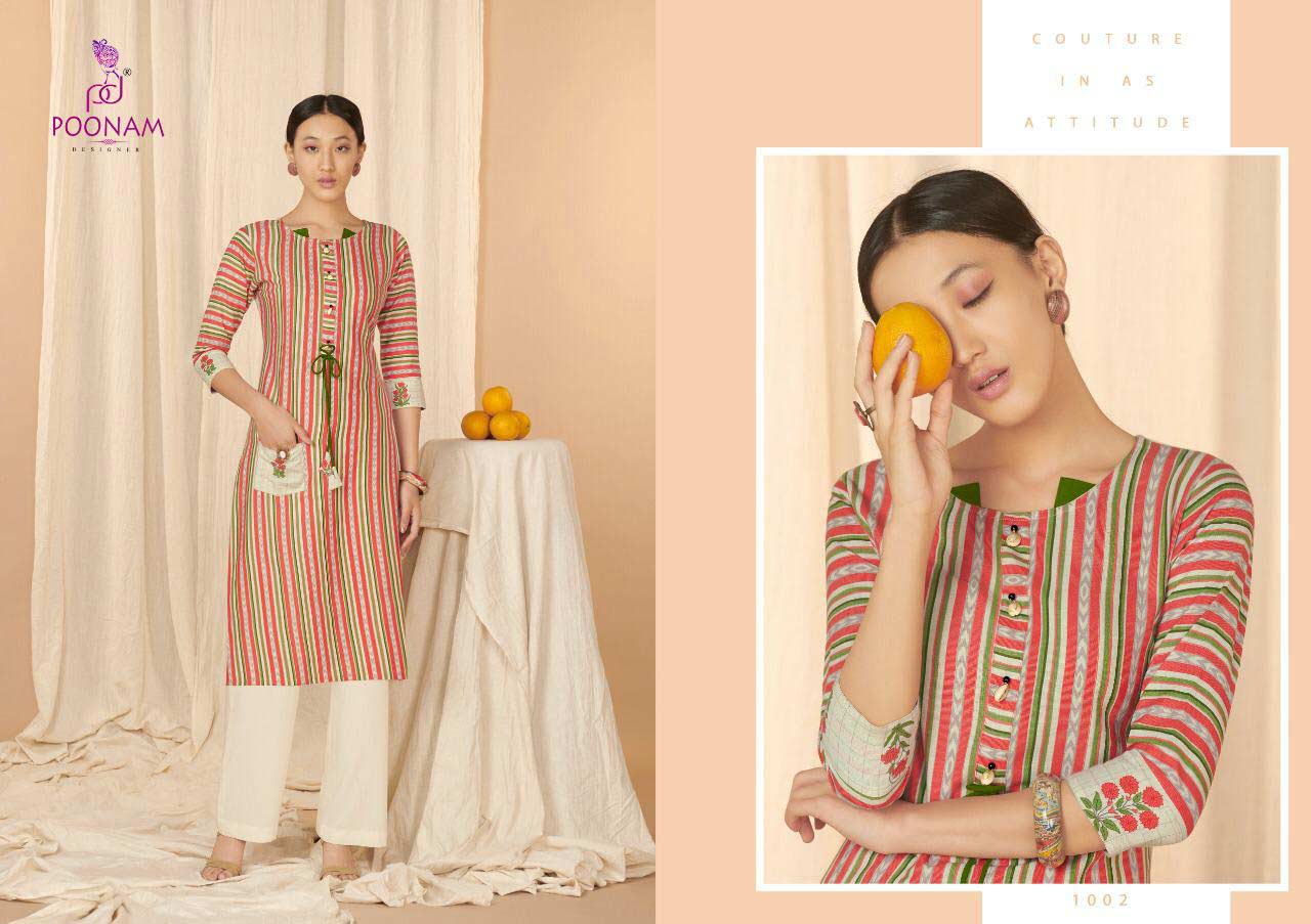 Aaria Poonam Designer Cotton Flex Kurti Catalogue Aaria Poonam Designer Cotton Flex Kurti Catalogue