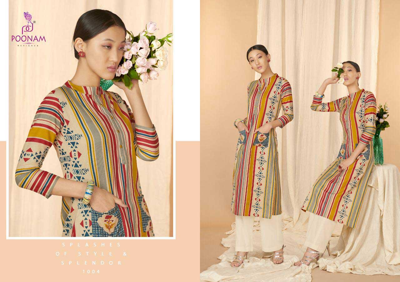 Aaria Poonam Designer Cotton Flex Kurti Catalogue Aaria Poonam Designer Cotton Flex Kurti Catalogue