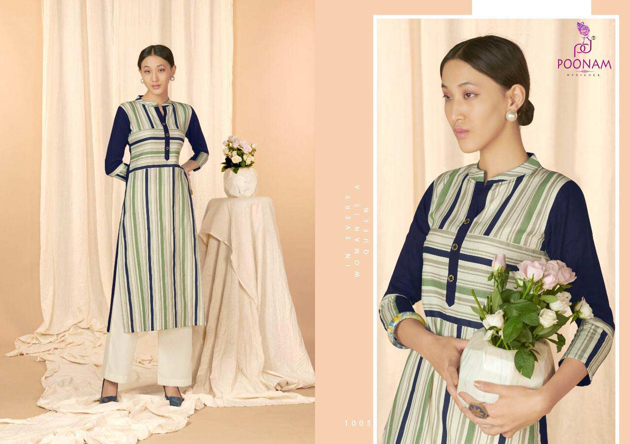 Aaria Poonam Designer Cotton Flex Kurti Catalogue Aaria Poonam Designer Cotton Flex Kurti Catalogue
