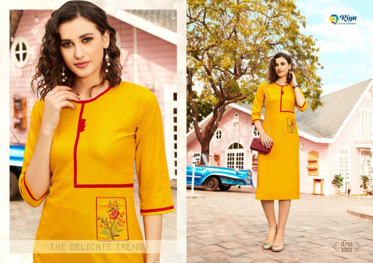 Riya Afrouze Swiss Slub Wholesale Kurti Riya Afrouze Swiss Slub Wholesale Kurti