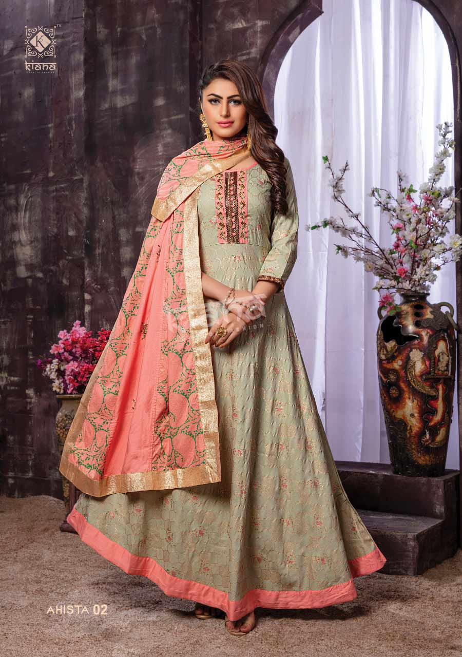 Ahista Kiana Embroidery Palazzo Wholesale Kurti Ahista Kiana Embroidery Palazzo Wholesale Kurti