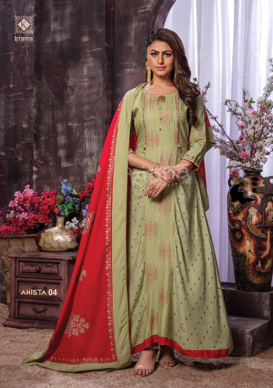 Ahista Kiana Embroidery Palazzo Wholesale Kurti Ahista Kiana Embroidery Palazzo Wholesale Kurti
