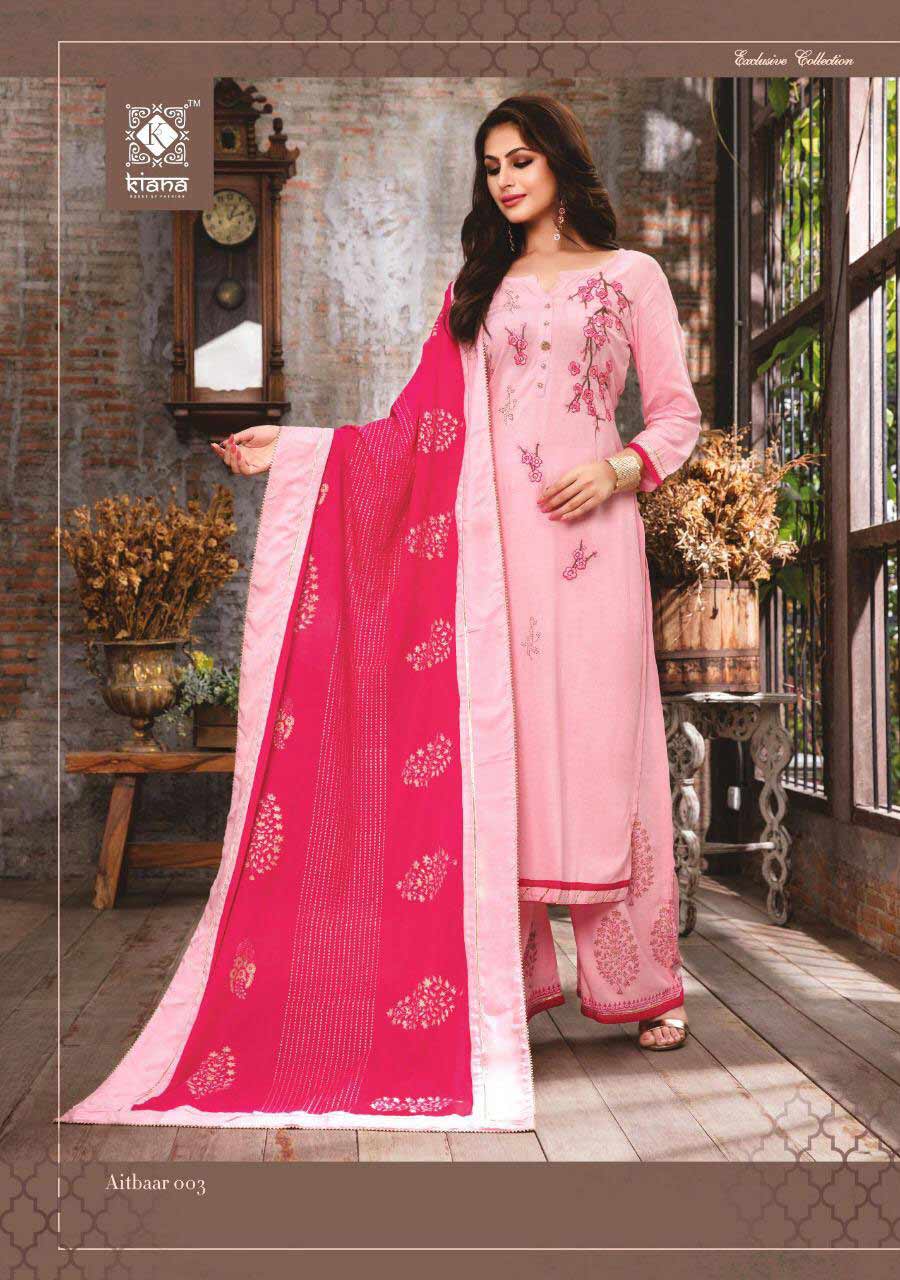Aitbaar Kiana Gold Foil Print Palazzo Kurtis Catalog Aitbaar Kiana Gold Foil Print Palazzo Kurtis Catalog