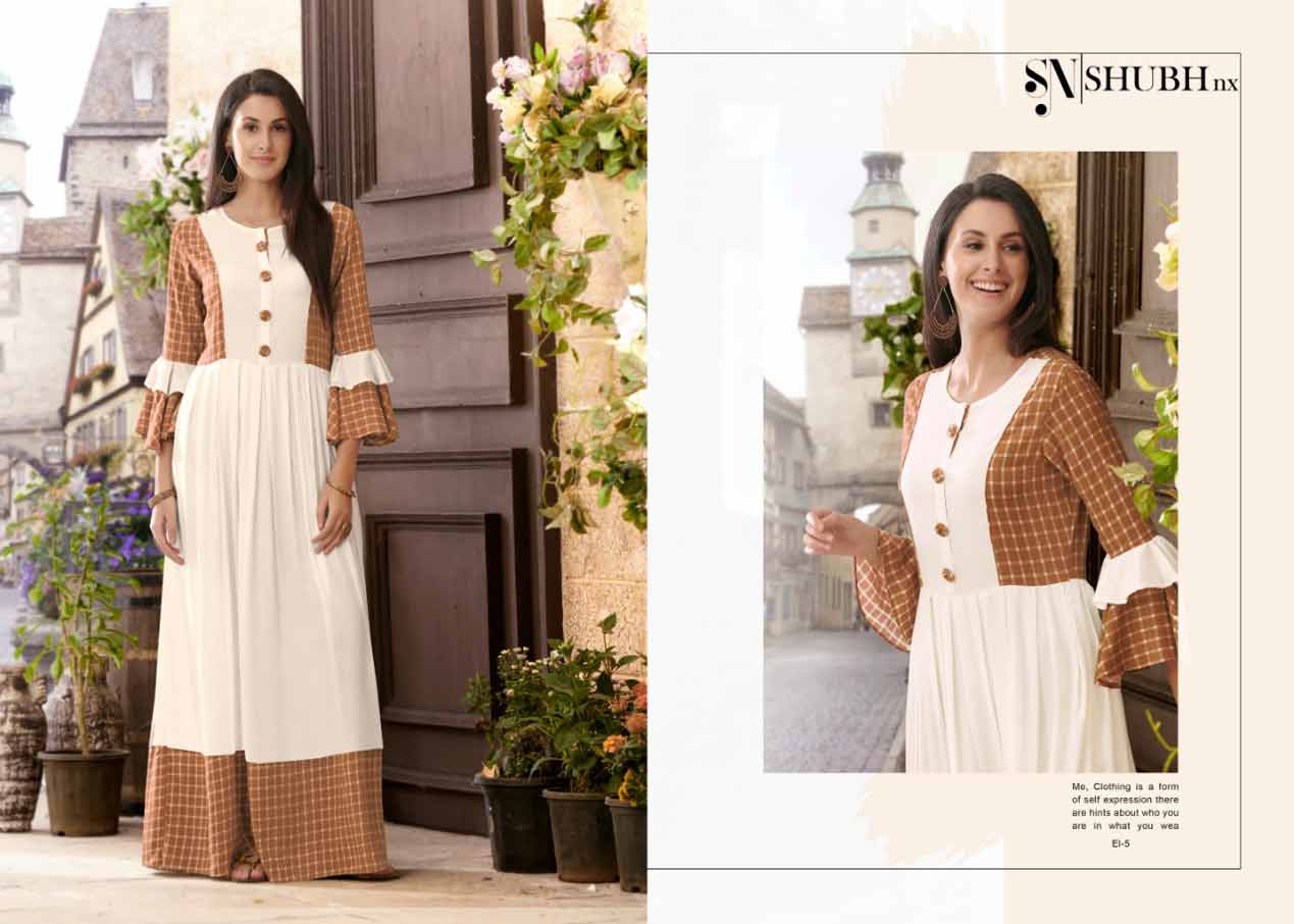 Shubh Nx Alexi Rayon Print Wholesale Gown Shubh Nx Alexi Rayon Print Wholesale Gown