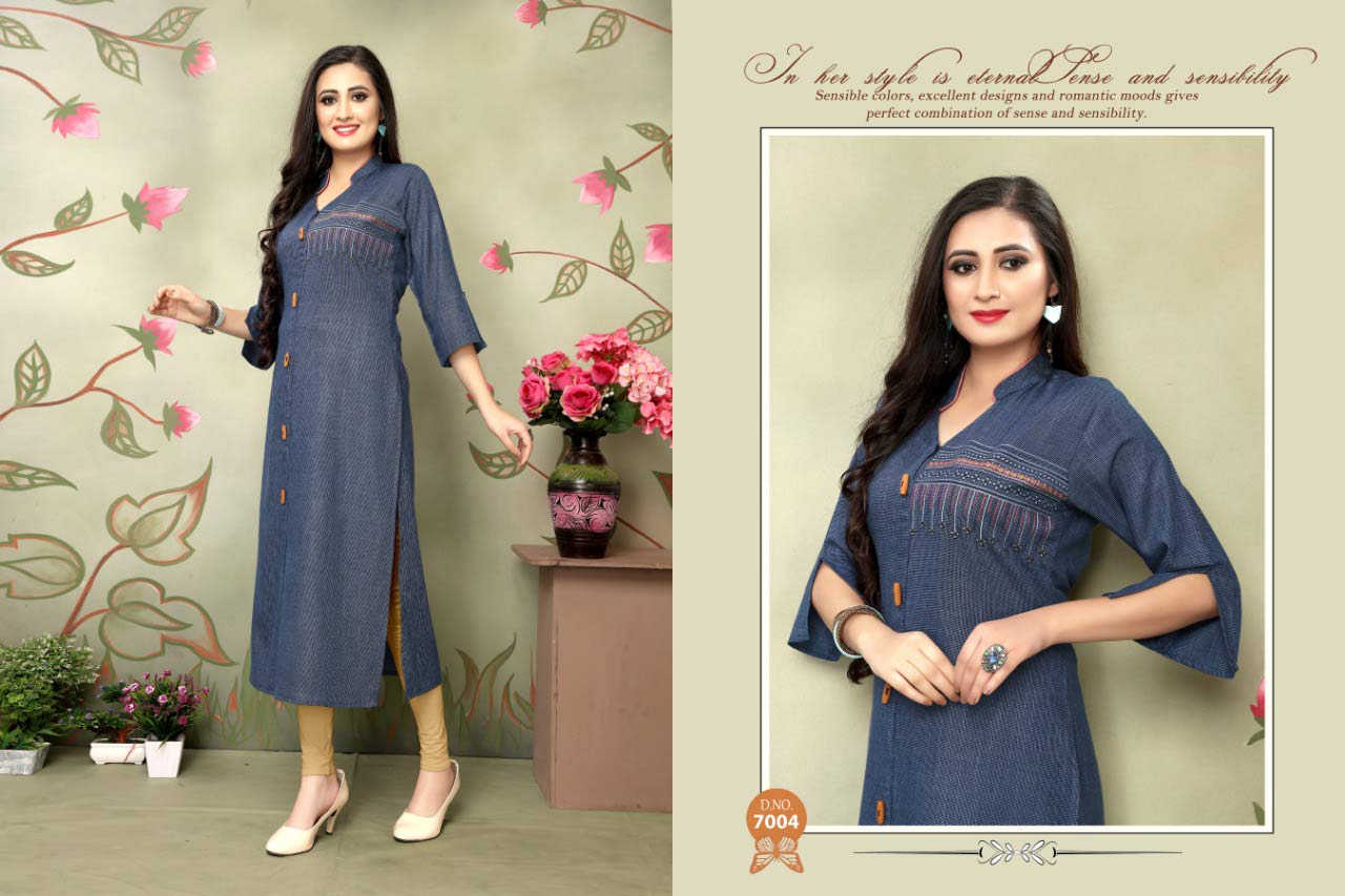 Luxuria Design Alpha Self Checks Kurti Catalog Luxuria Design Alpha Self Checks Kurti Catalog