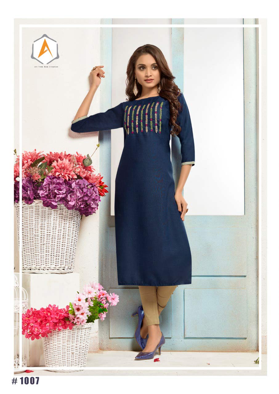 Apple Amarya Cotton Slub Wholesale Kurti Apple Amarya Cotton Slub Wholesale Kurti