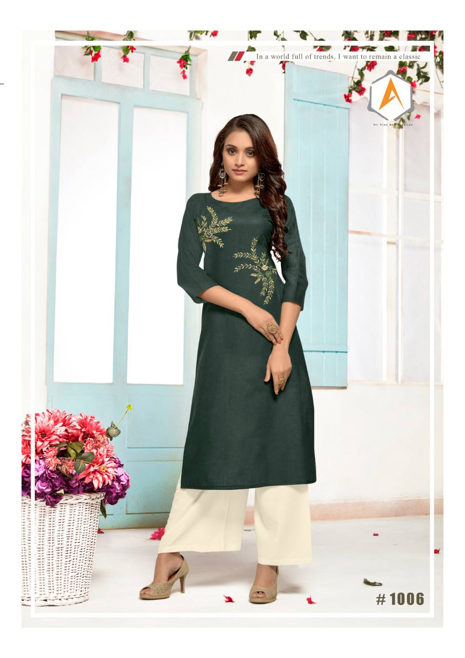 Apple Amarya Cotton Slub Wholesale Kurti Apple Amarya Cotton Slub Wholesale Kurti