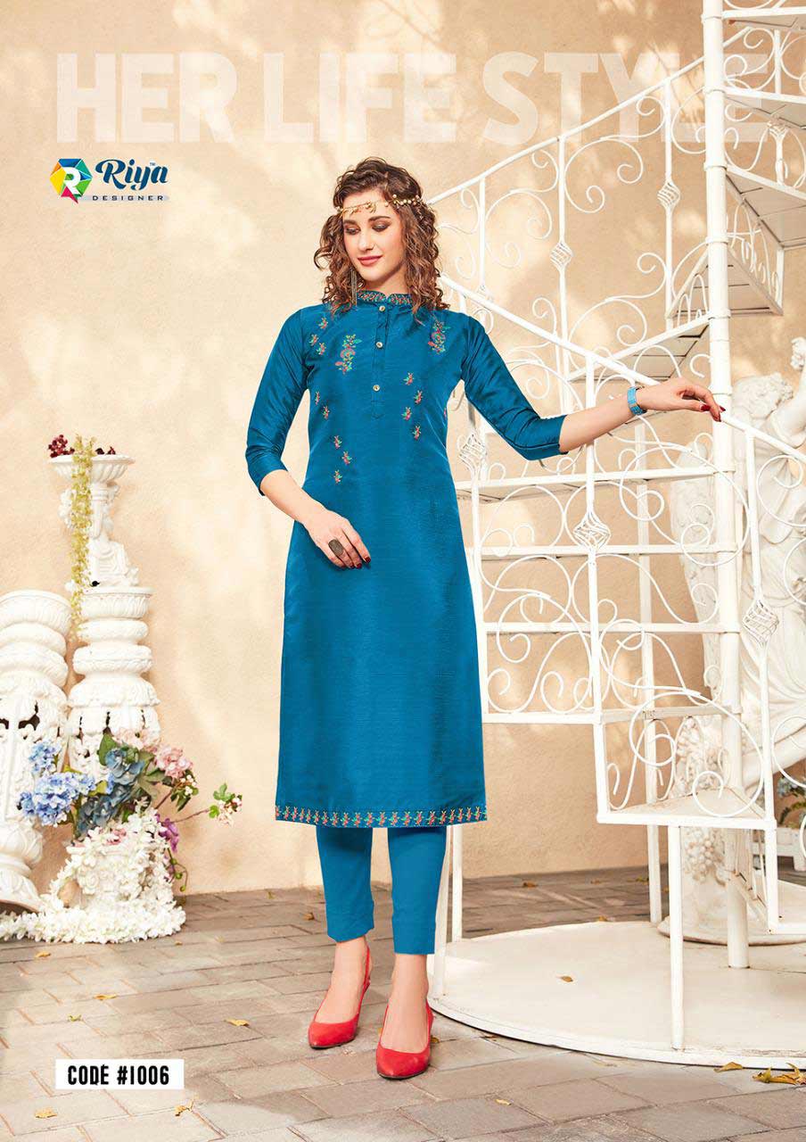 Riya Designer Amaya Zorba Silk Kurti Manufacturer Riya Designer Amaya Zorba Silk Kurti Manufacturer