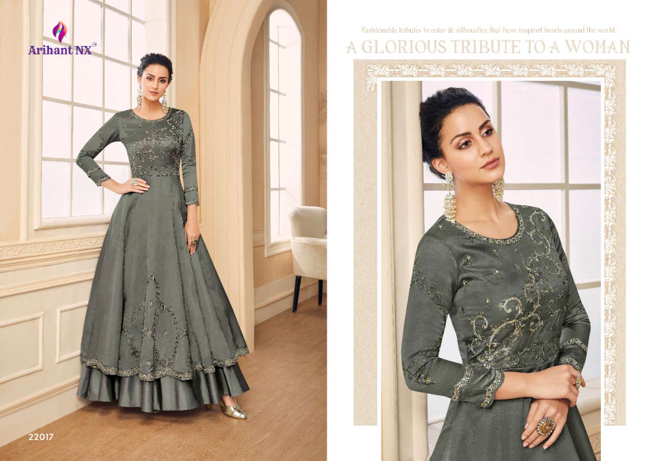 Arihant Nx Amorina-4 Muslin Wholesale Gown Arihant Nx Amorina-4 Muslin Wholesale Gown