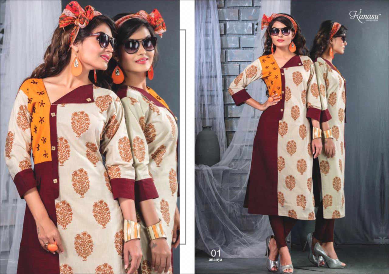 Jagdamba Ananya Cotton Wholesale Kurti Jagdamba Ananya Cotton Wholesale Kurti