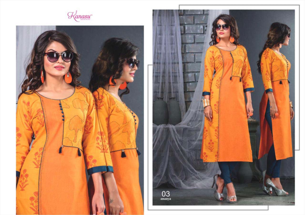 Jagdamba Ananya Cotton Wholesale Kurti Jagdamba Ananya Cotton Wholesale Kurti