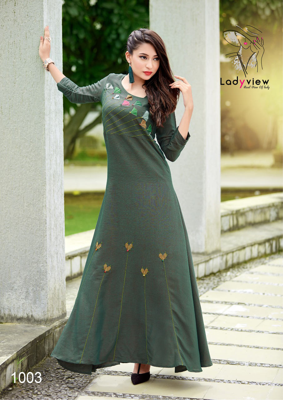 Ladyview Designer Aneri Anarkali Wholesale Kurti Ladyview Designer Aneri Anarkali Wholesale Kurti