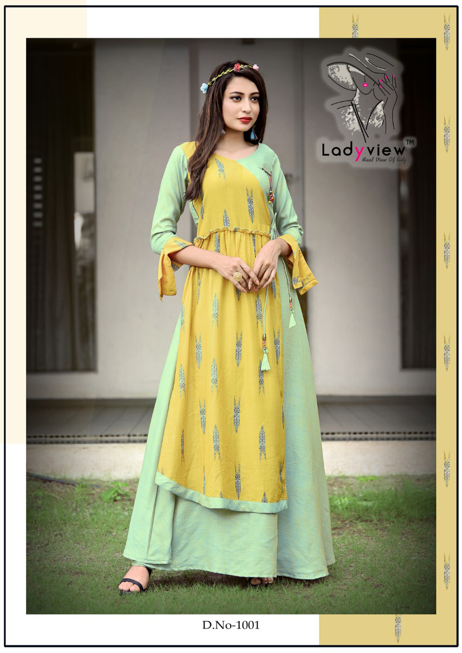 Ladyview Designer Aneri Anarkali Wholesale Kurti Ladyview Designer Aneri Anarkali Wholesale Kurti
