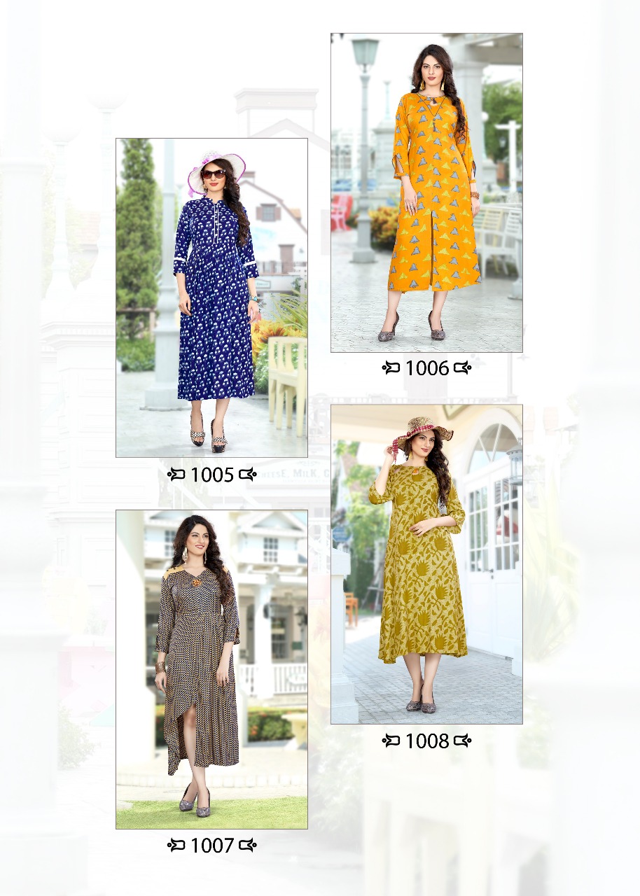 Anika Kriyansh Textiles Heavy Rayon Kurtas Anika Kriyansh Textiles Heavy Rayon Kurtas