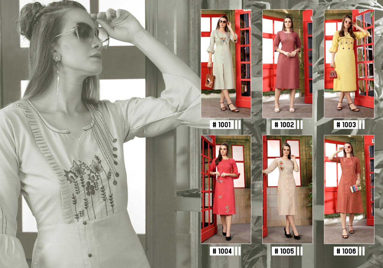 Riya Anishka Swiss Slub Kurti Catalog Riya Anishka Swiss Slub Kurti Catalog