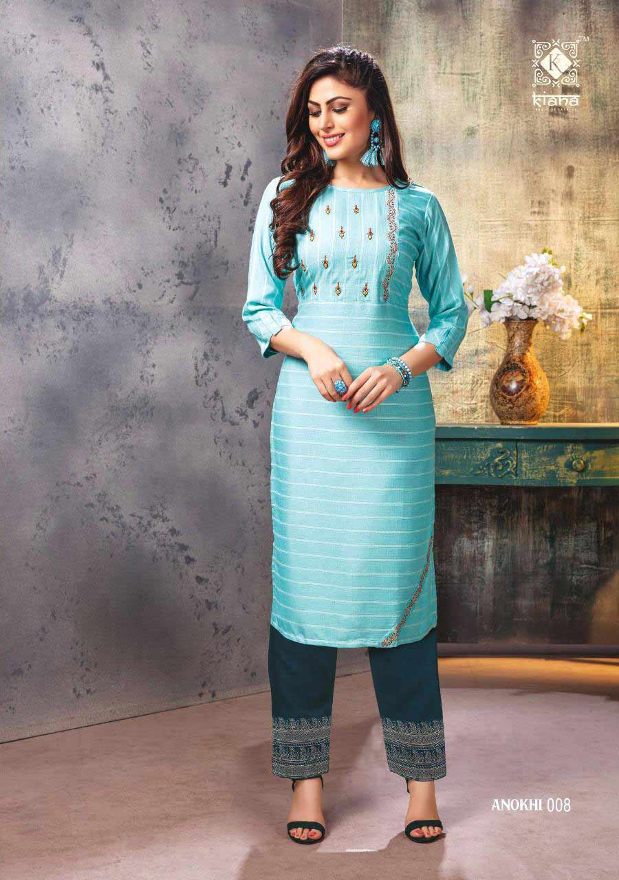 Kiana Anokhi Wholesale Pant Kurti Catalog Kiana Anokhi Wholesale Pant Kurti Catalog