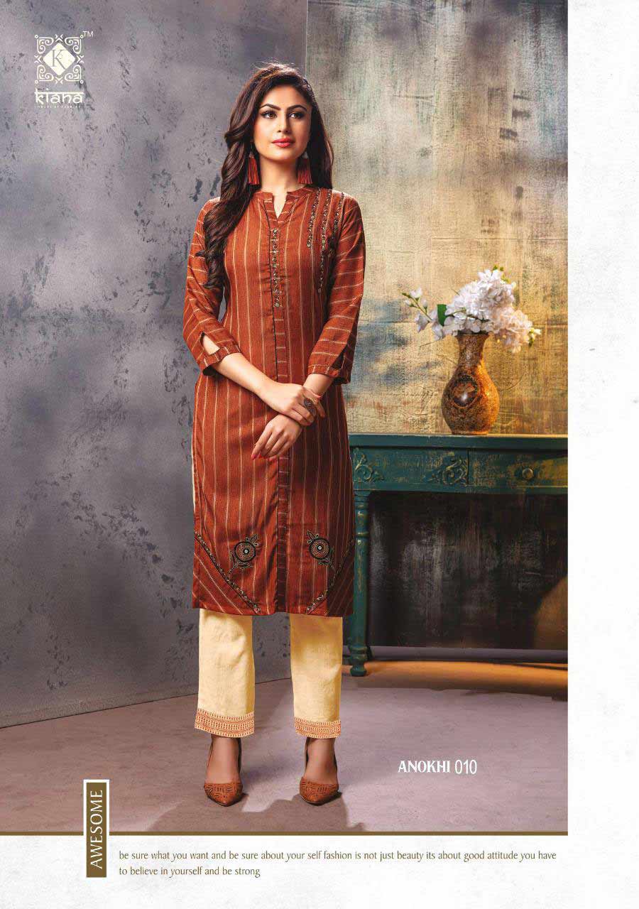 Kiana Anokhi Wholesale Pant Kurti Catalog Kiana Anokhi Wholesale Pant Kurti Catalog