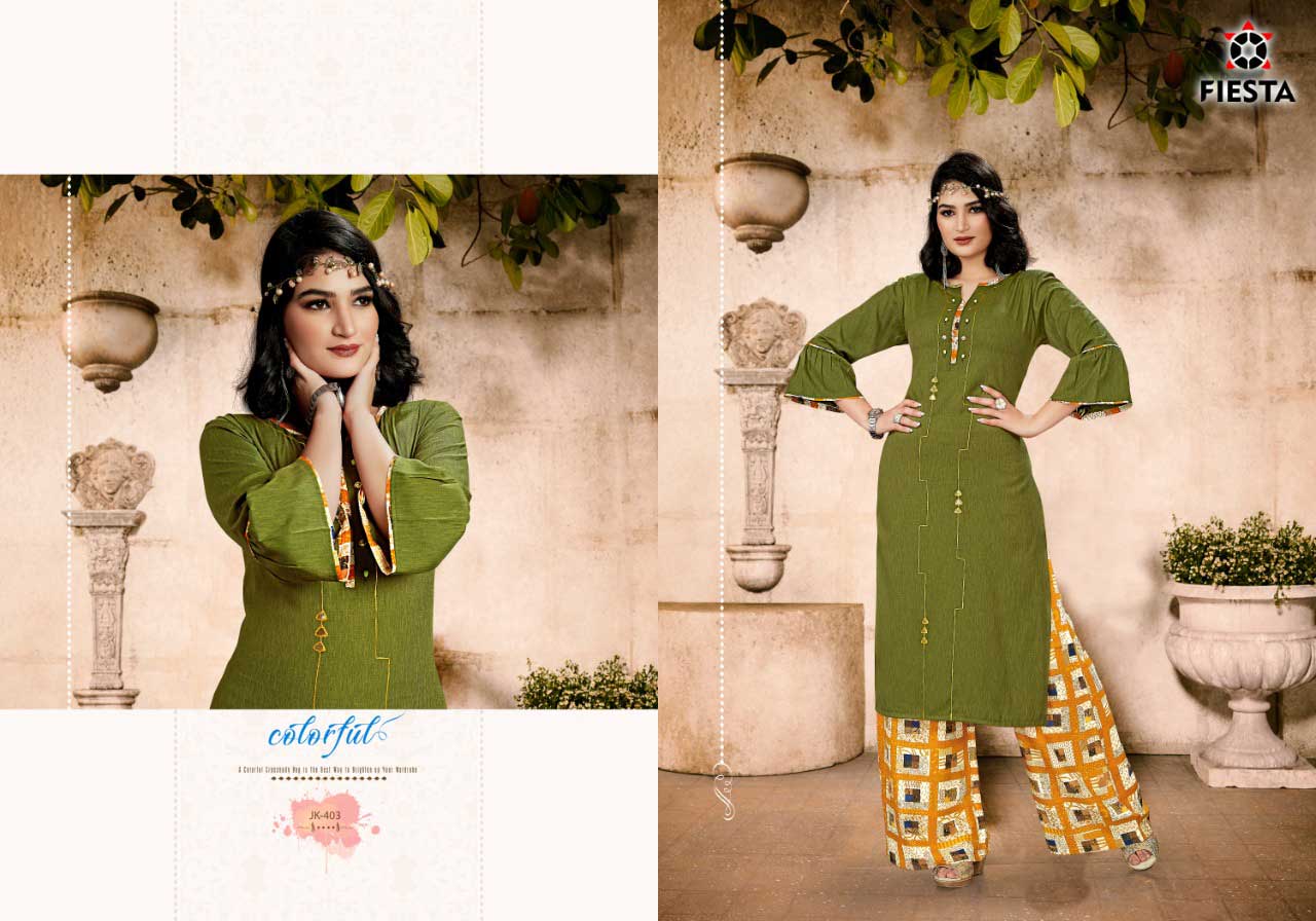 Fiesta Arrow Silk Rayon Wholesale Kurtis Fiesta Arrow Silk Rayon Wholesale Kurtis
