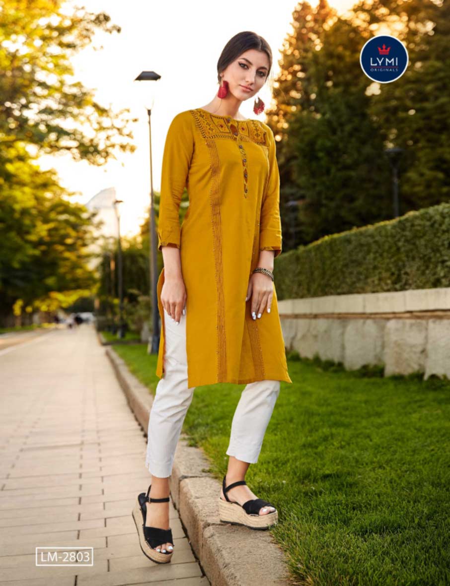 Lymi Avenue Value Added Print Kurti Set Lymi Avenue Value Added Print Kurti Set