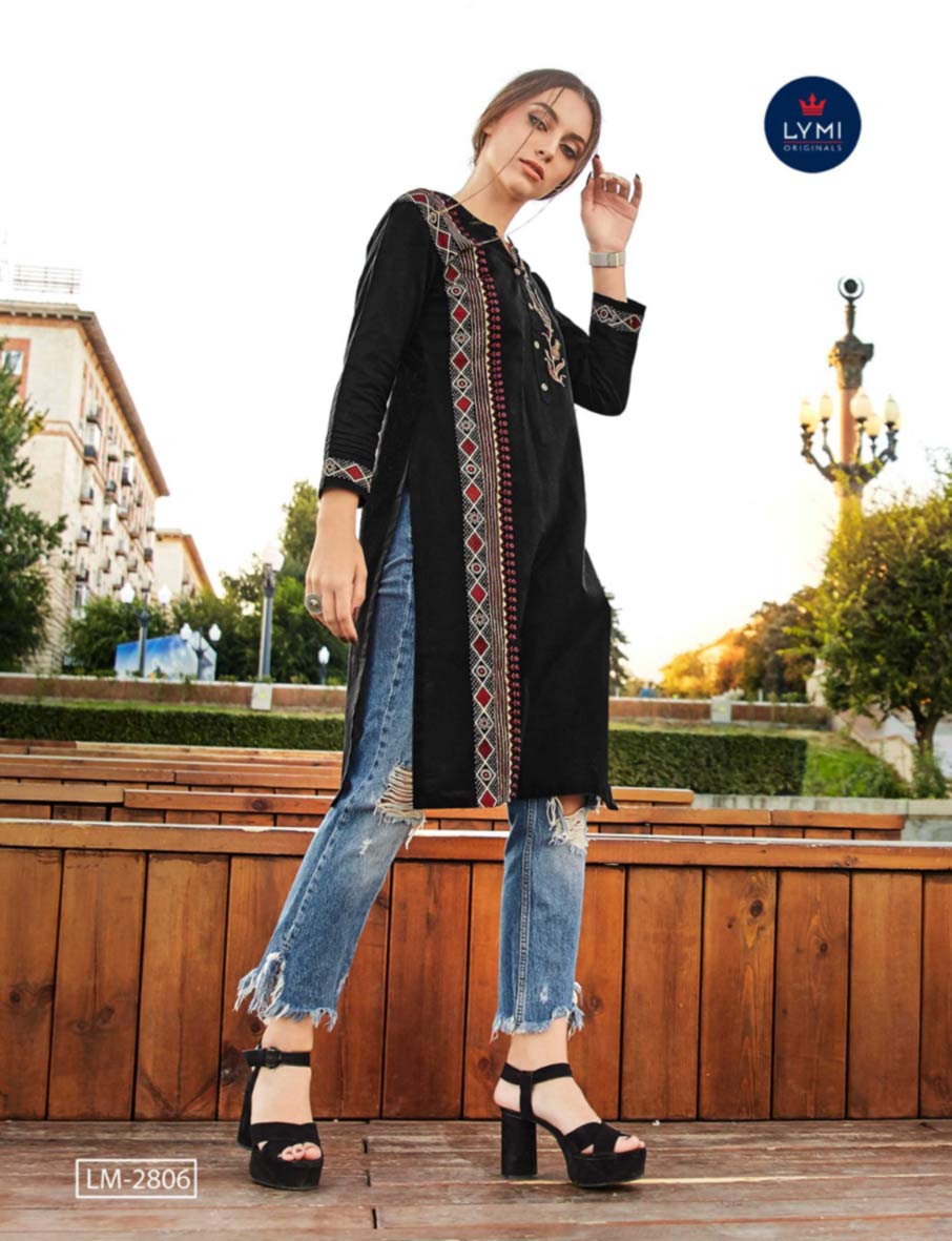Lymi Avenue Value Added Print Kurti Set Lymi Avenue Value Added Print Kurti Set