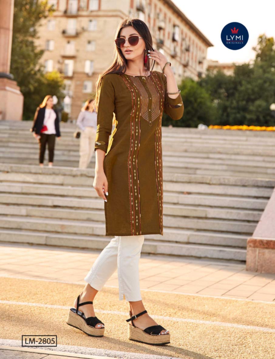 Lymi Avenue Value Added Print Kurti Set Lymi Avenue Value Added Print Kurti Set