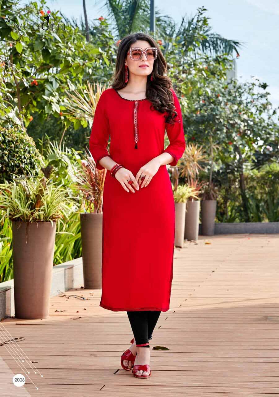Wooglee Barbella Rayon Kurti Set Manufacturer Wooglee Barbella Rayon Kurti Set Manufacturer