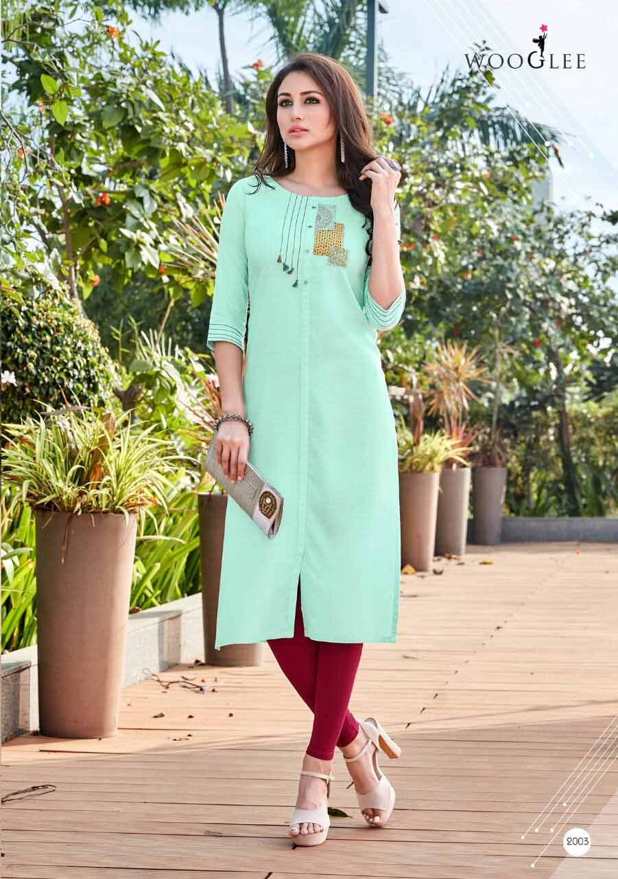 Wooglee Barbella Rayon Kurti Set Manufacturer Wooglee Barbella Rayon Kurti Set Manufacturer
