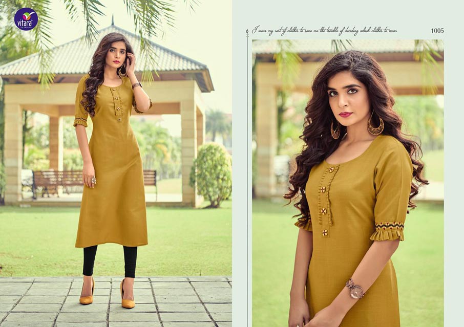 Benchmark Cotton Slub Kurtis Collection Benchmark Cotton Slub Kurtis Collection