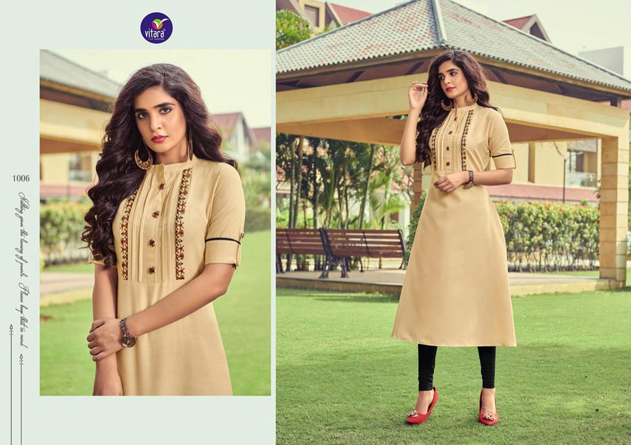 Benchmark Cotton Slub Kurtis Collection Benchmark Cotton Slub Kurtis Collection