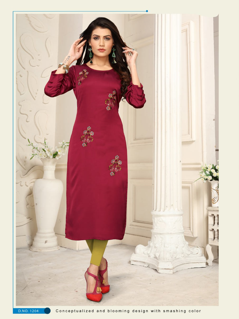 Blush Banwery Indo Silk Wholesale Kurti Sets Blush Banwery Indo Silk Wholesale Kurti Sets