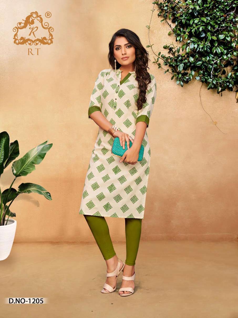 Casual RT Design Cotton Flex Printed Kurti Casual RT Design Cotton Flex Printed Kurti