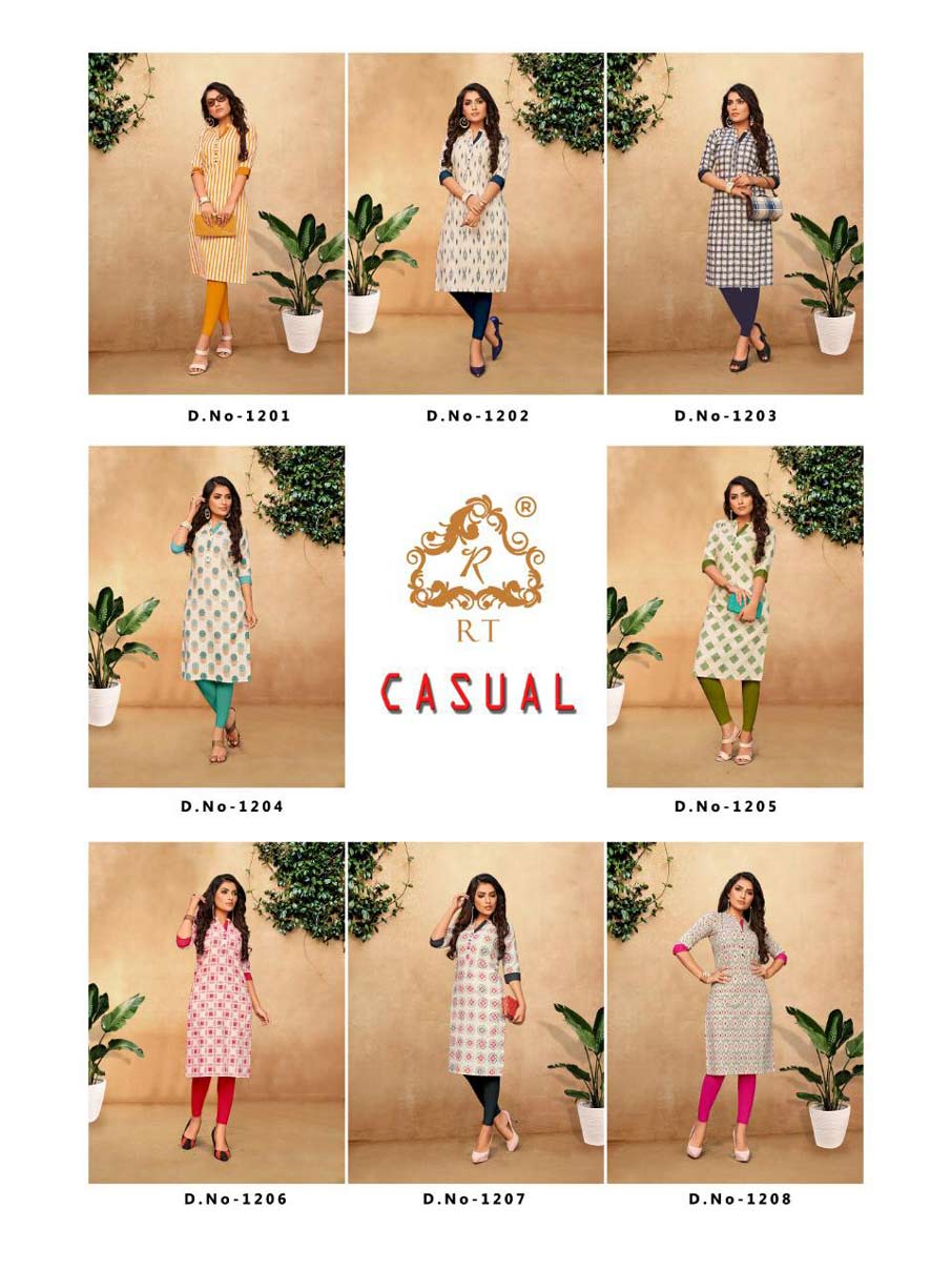Casual RT Design Cotton Flex Printed Kurti Casual RT Design Cotton Flex Printed Kurti