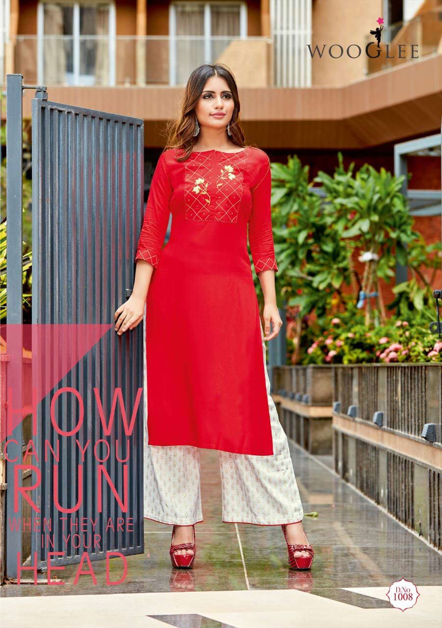 Celebration Wooglee Fashion Palazzo Kurti Catalog Celebration Wooglee Fashion Palazzo Kurti Catalog