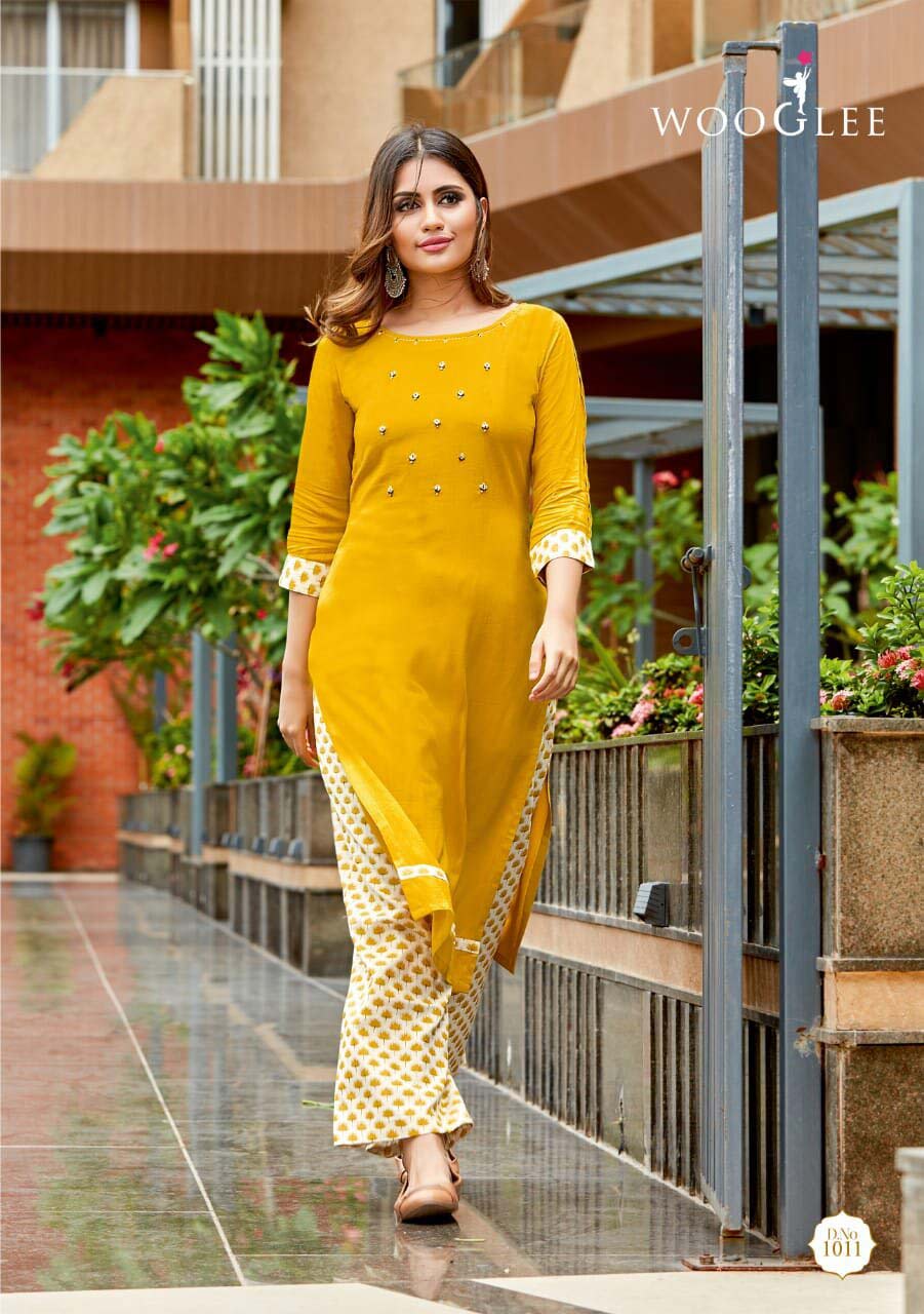 Celebration Wooglee Fashion Palazzo Kurti Catalog Celebration Wooglee Fashion Palazzo Kurti Catalog