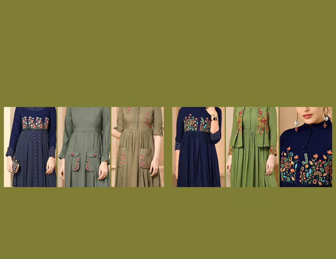 Celebrity Your Choice Rayon Lining Handwork One Piece Celebrity Your Choice Rayon Lining Handwork One Piece