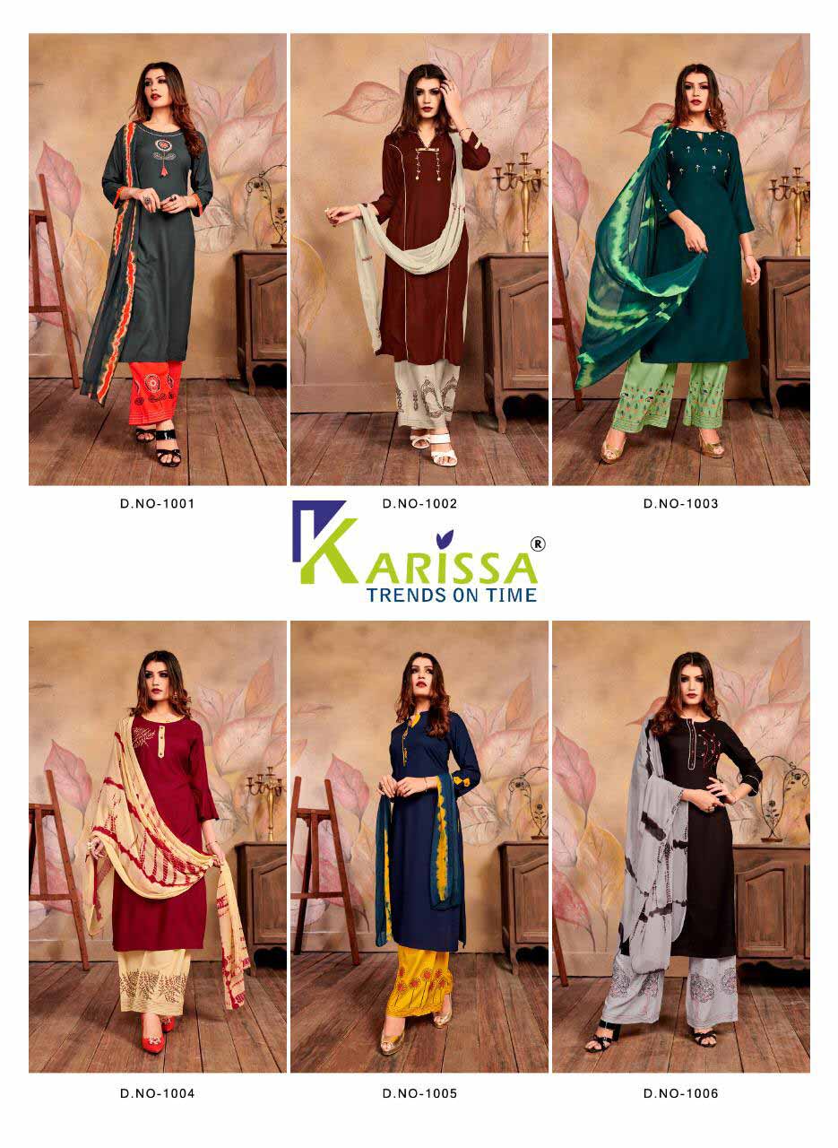 Chunariya Karissa Thread Work Palazzo Kurti Chunariya Karissa Thread Work Palazzo Kurti