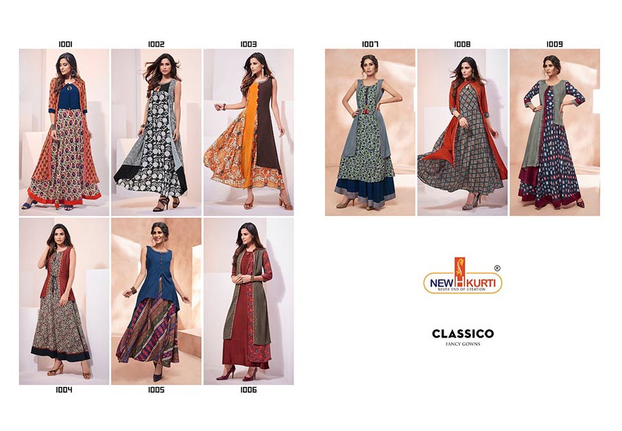 Classico Muslin Digital printed Kurtis Supplier Classico Muslin Digital printed Kurtis Supplier