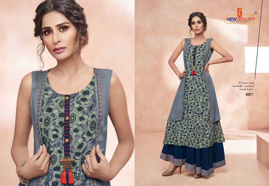 Classico Muslin Digital printed Kurtis Supplier Classico Muslin Digital printed Kurtis Supplier