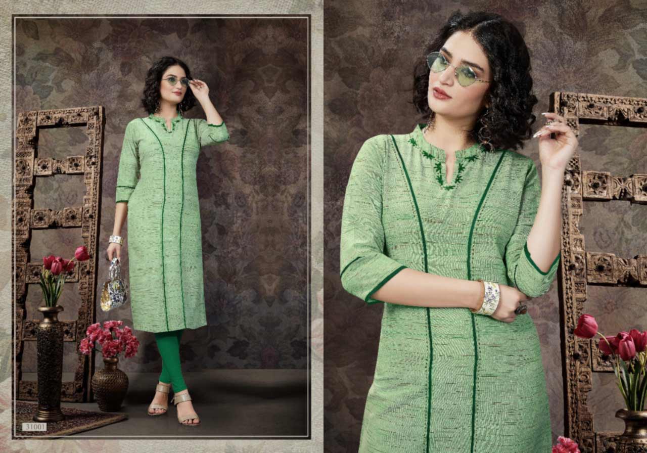 Coral Handloom Cotton Wholesale Kurti Set Coral Handloom Cotton Wholesale Kurti Set