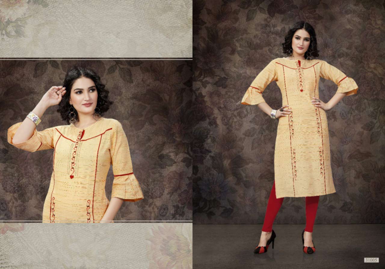 Coral Handloom Cotton Wholesale Kurti Set Coral Handloom Cotton Wholesale Kurti Set