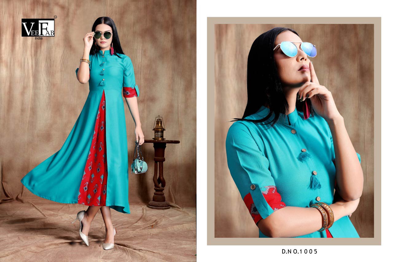 Crackles Veefab Rayon Print Kurti Manufacturer Crackles Veefab Rayon Print Kurti Manufacturer
