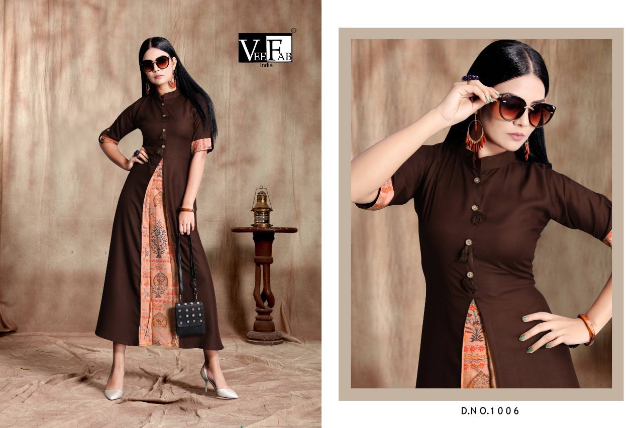 Crackles Veefab Rayon Print Kurti Manufacturer Crackles Veefab Rayon Print Kurti Manufacturer