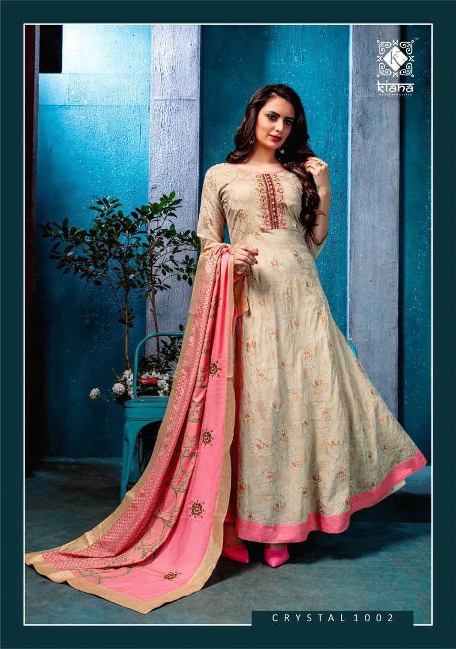 Crystal Rayon Cotton Peeta Work Kurti Set Crystal Rayon Cotton Peeta Work Kurti Set